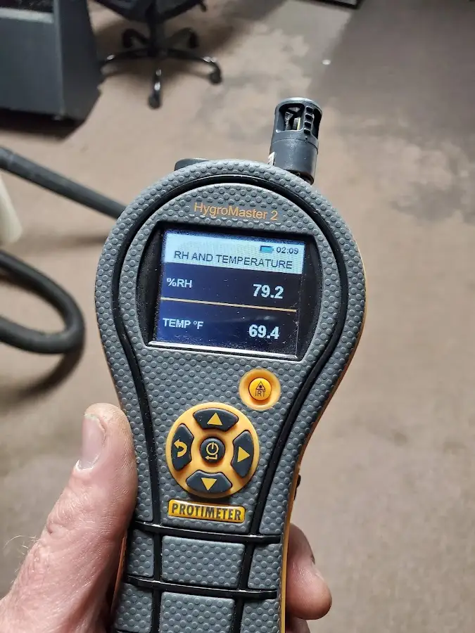 Moisture meter humidity assessment for Fire & Smoke Damage Restoration in Northvale